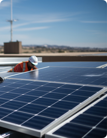 worker solar